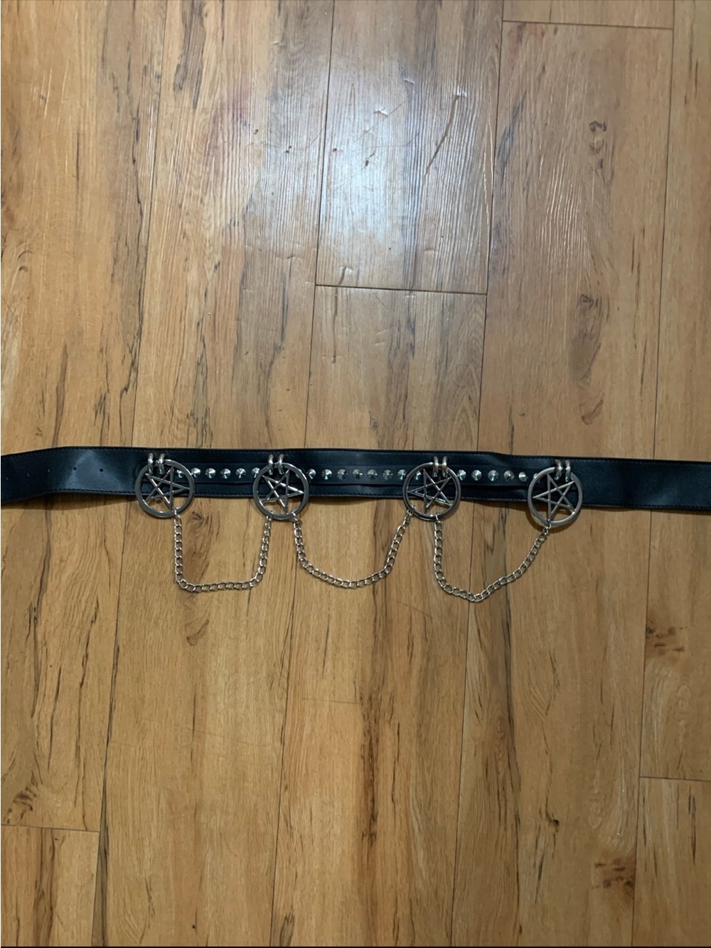 Killstar occult chain belt